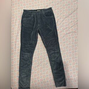 Blue Corduroy pants, Brown Corduroy pants & Grey & Black checkered dress pants